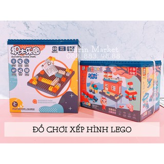 Bộ xếp hình LEGO cho bé, bộ đồ chơi lắp ráp xếp hình giúp phát triển trí tuệ cho bé - Burin Store