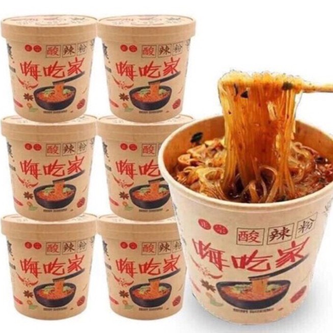 Miến cay trùng khánh Sale 1 thùng 6 hộp