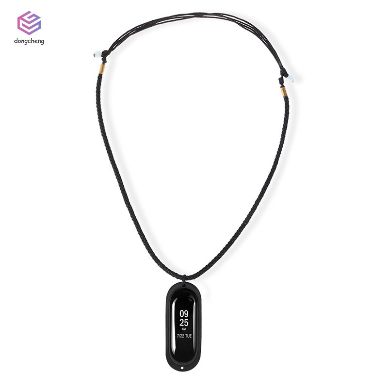 Vòng cổ silicon kèm dây đeo cho đồng hồ thông minh Xiaomi Mi Band 3