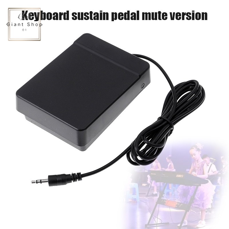 Keyboard Sustain Pedal Mute Version Universal Foot Sustain Pedal Controller