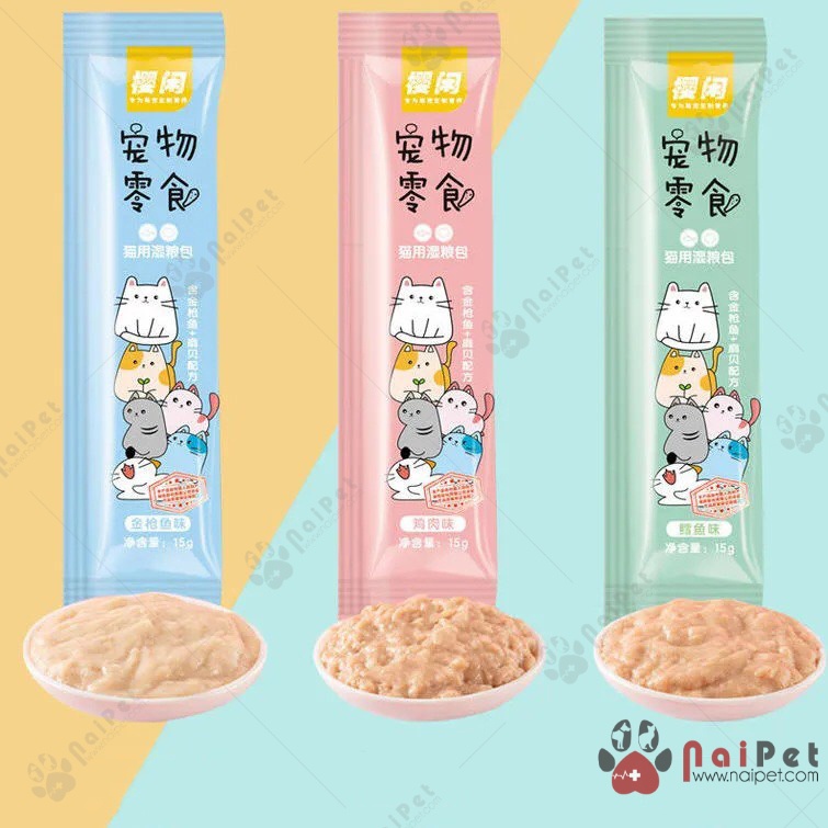 Súp Thưởng Huấn Luyện Cho Mèo Shizuka 15g