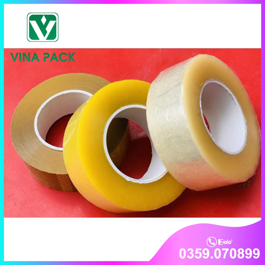 Băng keo giá siêu rẻ 400ya 3kg/cây lõi nhựa siêu mỏng