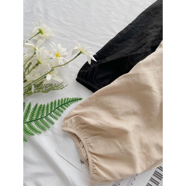 Áo croptop rút dây ngực 3 màu (Pill 12)