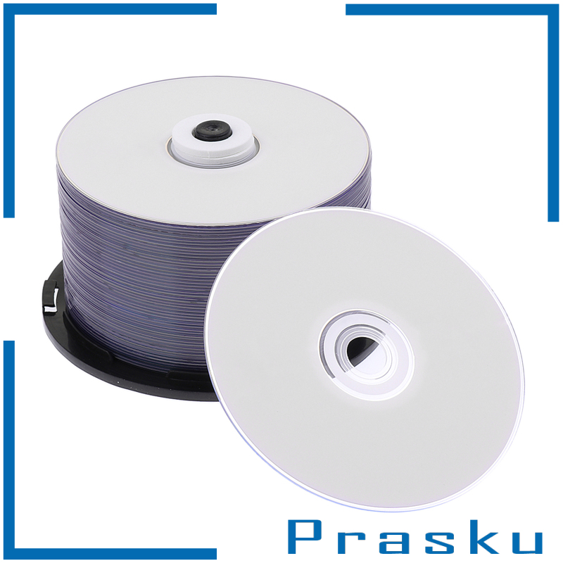 [PRASKU]50Pcs Recordable Discs Blank Printable CD-R Discs 700MB for Data and Music | BigBuy360 - bigbuy360.vn