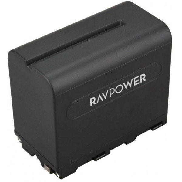 Bộ Pin + Sạc Ravpower NP-F970 for Sony F960, F950, F550, F750, FM50, FM70, FM90, PAN VDB1, VDB2, JVC V607u, V617u