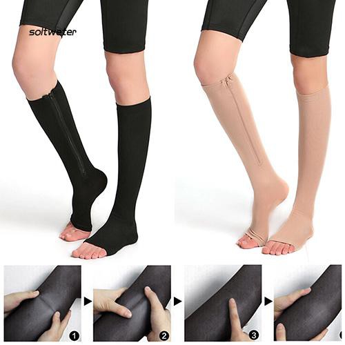 Vớ ống bó chân hở ngón dùng khi luyện tập thể thao dành cho cả nam và nữ