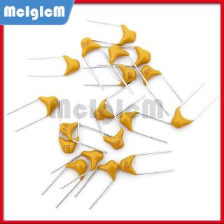 Set 100 tụ gốm 50V 33NF 47NF 100NF 1UF 10UF Pin=5.08mm chuyên dụng