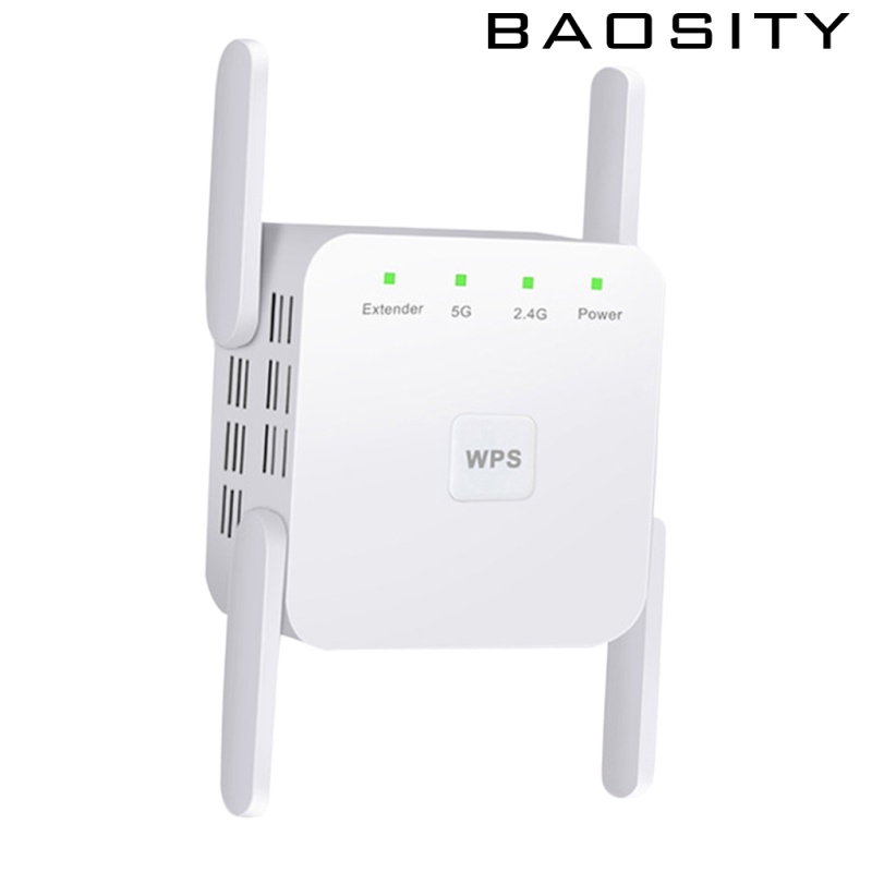 Thiết Bị Khuếch Đại Tín Hiệu Wifi Không Dây 1200mbps 2.4g 5g 4 Ăng Ten Phích Cắm Us | BigBuy360 - bigbuy360.vn