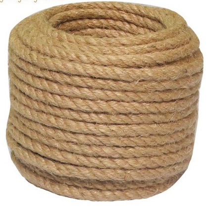 Size 10mm - Cuộn 10 mét dây thừng, dây gai trang trí,dây thừng làm đồ cào móng cho mèo