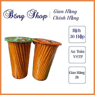 Bịch 30 Cốc Tăm Quẩy Cay Giòn