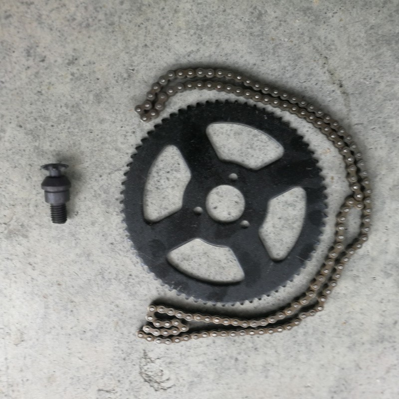 Nhông xích xe cào cào mini/nhông sên xe cào cào mini