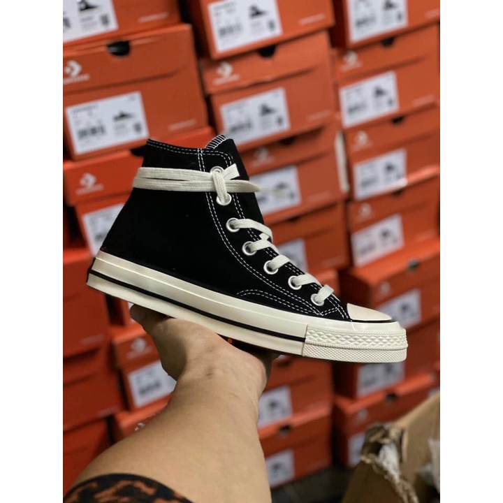 Giày Thể Thao Giày _Converse Cổ Thấp Cổ Cao Màu Đen Full Box | BigBuy360 - bigbuy360.vn
