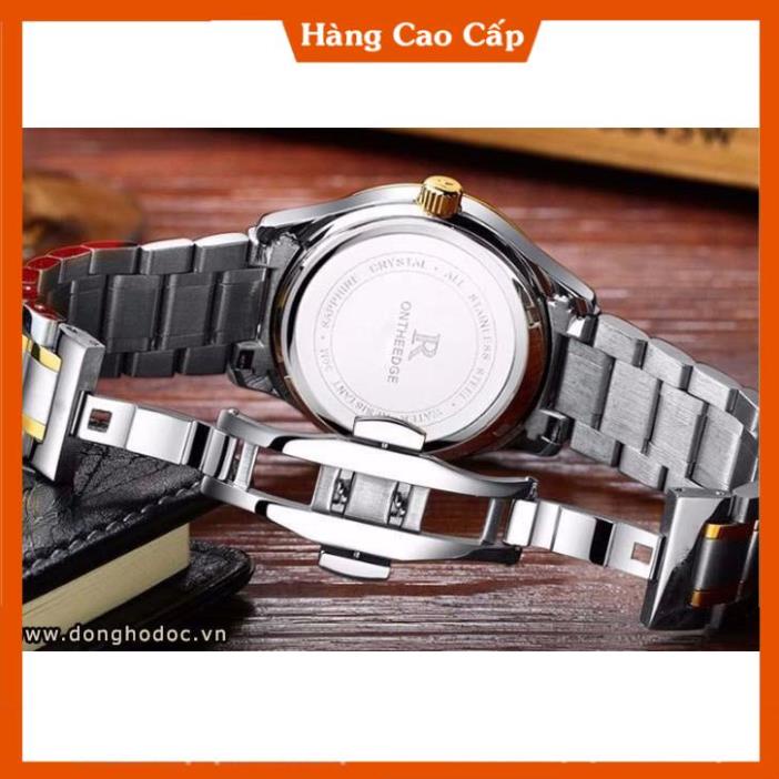 Đồng hồ nam ONTHEEDGE 025 dây thép cao cấp không gỉ (xanh) | BigBuy360 - bigbuy360.vn