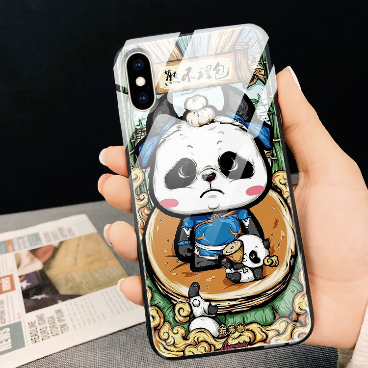 Ốp Kính Cường Lực In Hình China Illustrator CITYSHOP68 Cho Iphone Se 6S 6S 6 6 S 7 8 Plus Xs Max Xr X 11 Pro Max