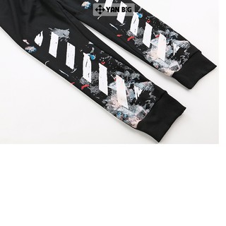 Quần Bo Nỉ Galaxy Off White