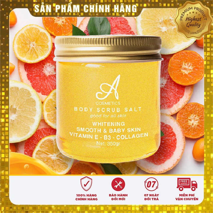 [CHÍNH HÃNG] Muối trái cây A cosmetic muối tẩy tế bào chết a cosmetics