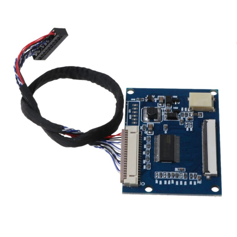 1 set bảng mạch điều khiển cổng ra 20Pin 1-ch LVDS đầu vào sang 50Pin TTL kèm cáp
