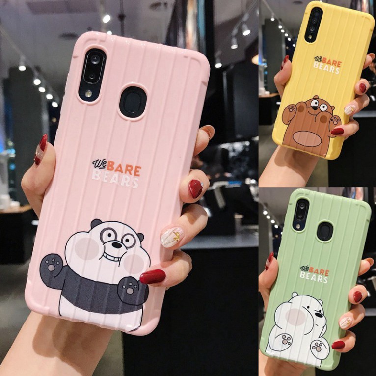 Sale 69% Ốp điện thoại TPU họa tiết We Bare Bears VIVO , Pink / Panda,Y55 / Y55s Giá gốc 35000đ- 10F25