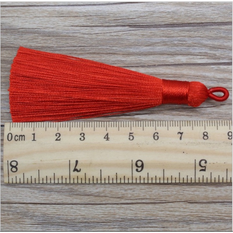 Tua Rua Đơn Có Móc Trang Trí Handmade Tự Làm Nhiều Màu