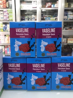 Gạc dán bỏng VASELINE 10 miếng