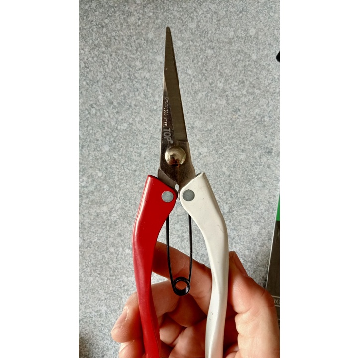 Kéo cắt tỉa cành mũi nhọn cây cảnh siêu bén dụng cụ nông nghiệp cầm tay tiện dụng Top không rỉ