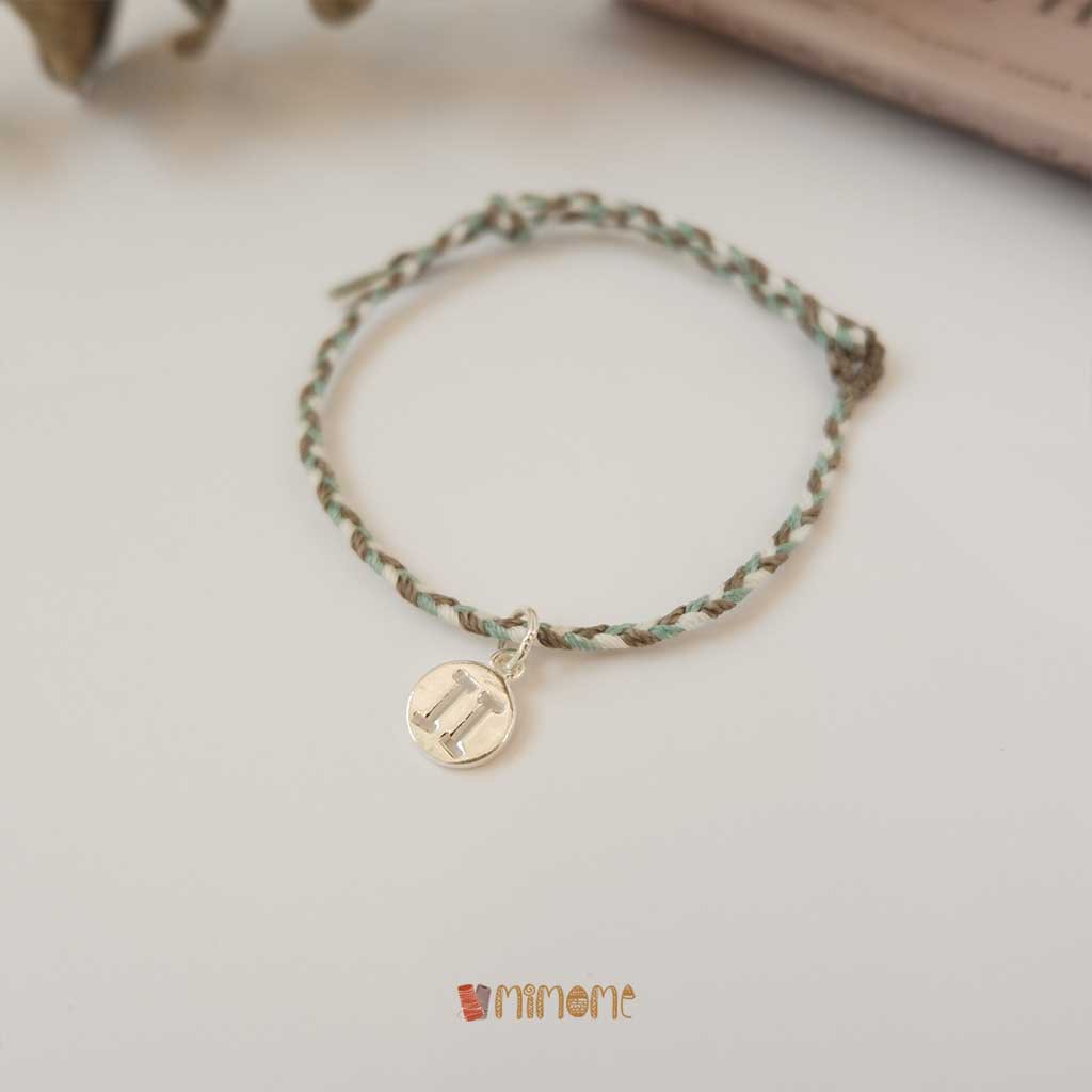 Vòng bính waterproof phối màu charm bạc s925 cung hoàng đạo (2)