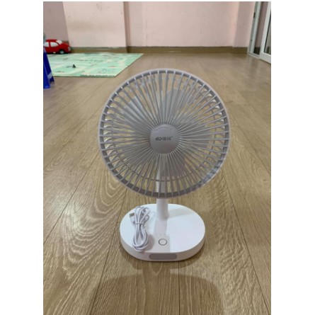 Quạt tích điện để bàn chạy 12 tiếng KM F0326 | BigBuy360 - bigbuy360.vn