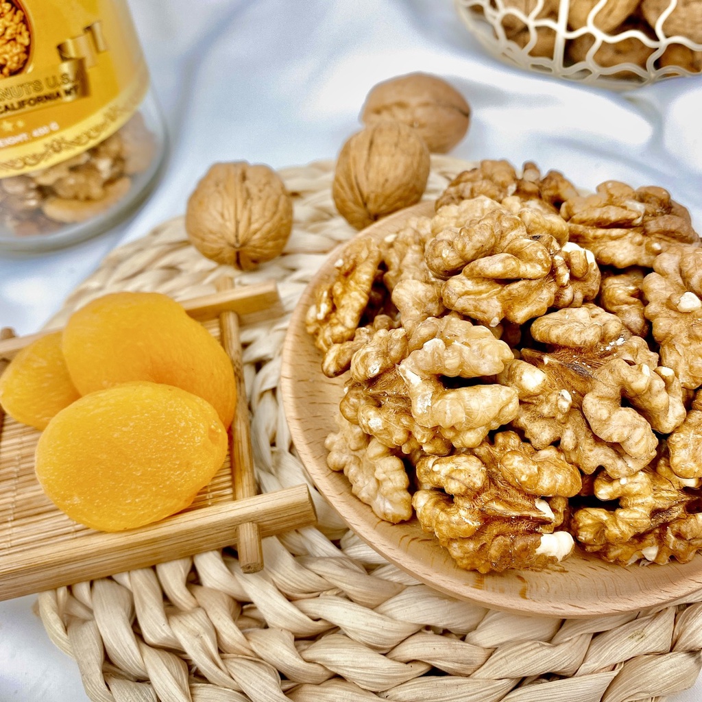 Hạt Óc Chó Vàng Mỹ Tách Vỏ Nofa Thượng Hạng, Sấy Nguyên Vị Tốt Cho Bà Bầu, Trẻ Nhỏ, Dinh Dưỡng Cao, 100% Hữu Cơ