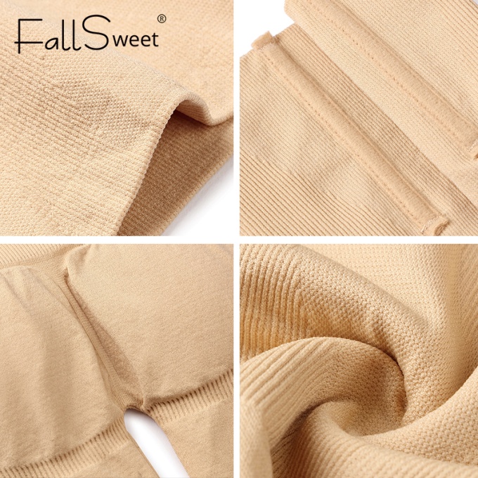Quần định hình FALLSWEET eo cao có size lớn XS-5XL cho nữ