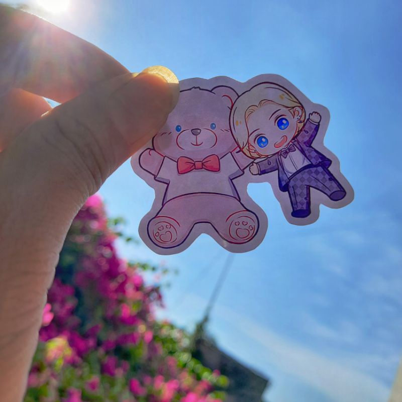 Bộ 30 sticker chibi xinh xắn