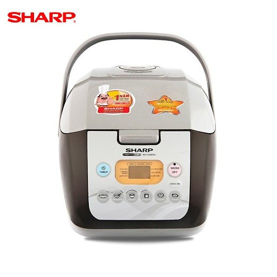 (Chỉ giao HCM) Nồi cơm điện SHARP 1.8 lít KS-COM19V-G