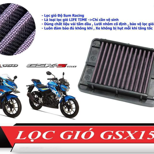 Lọc gió GSX 150