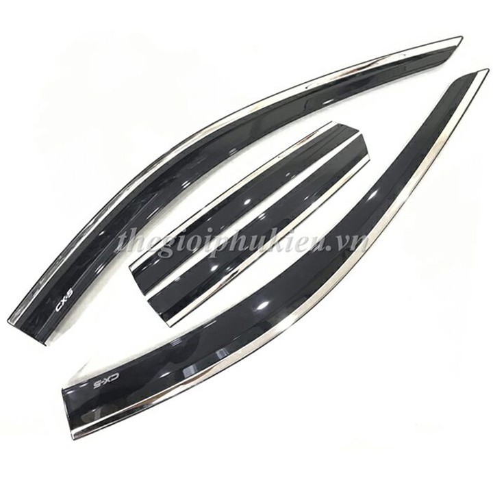 Vè che mưa Mazda CX5 2018 2019 2020 2021 2022 2023 2024.viền INOX cao cấp