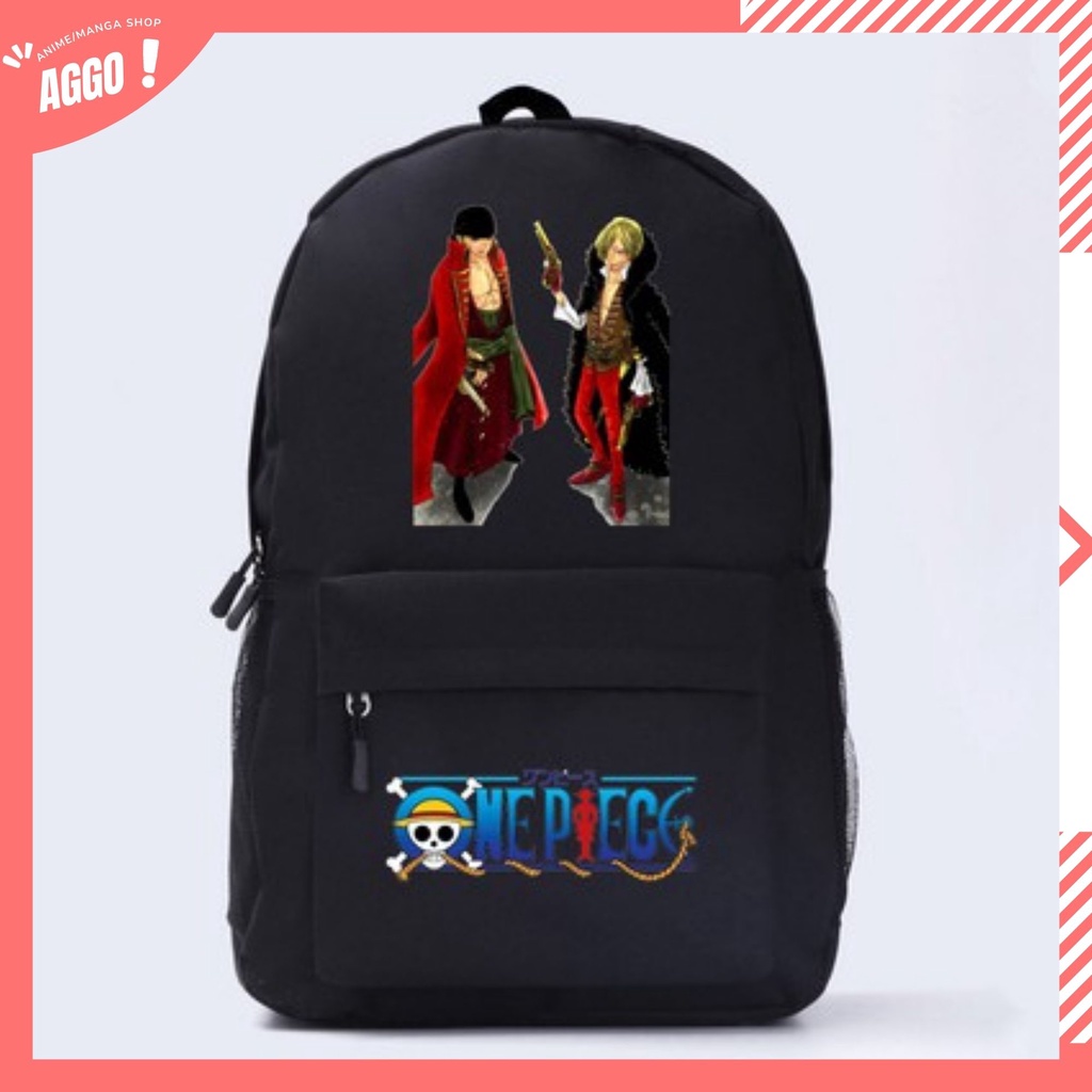 Balo Đi Học One Piece Mũ Rơm
