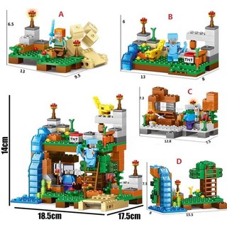 Bộ đồ chơi lắp ghép Minecraft