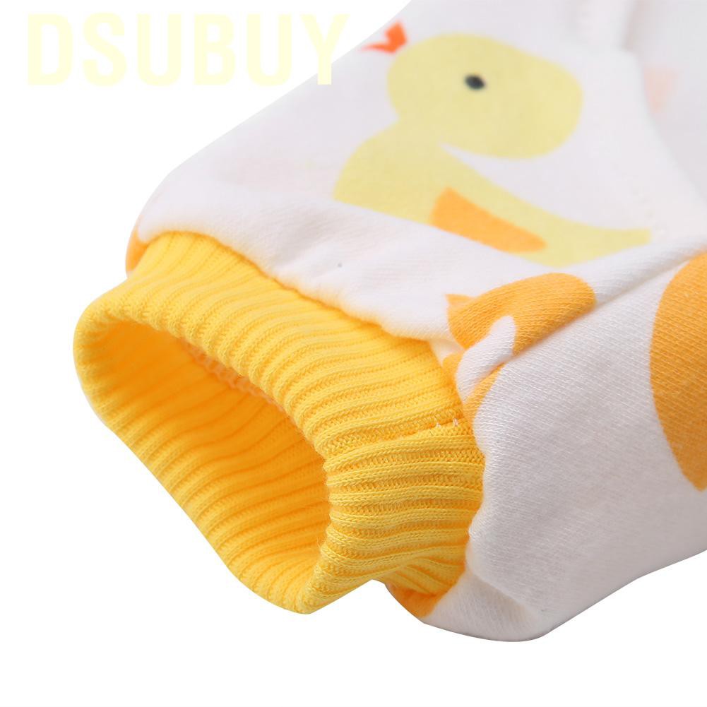 Bộ Đồ Ngủ Liền Thân Cotton Họa Tiết Hoạt Hình Dành Cho Thú Cưng