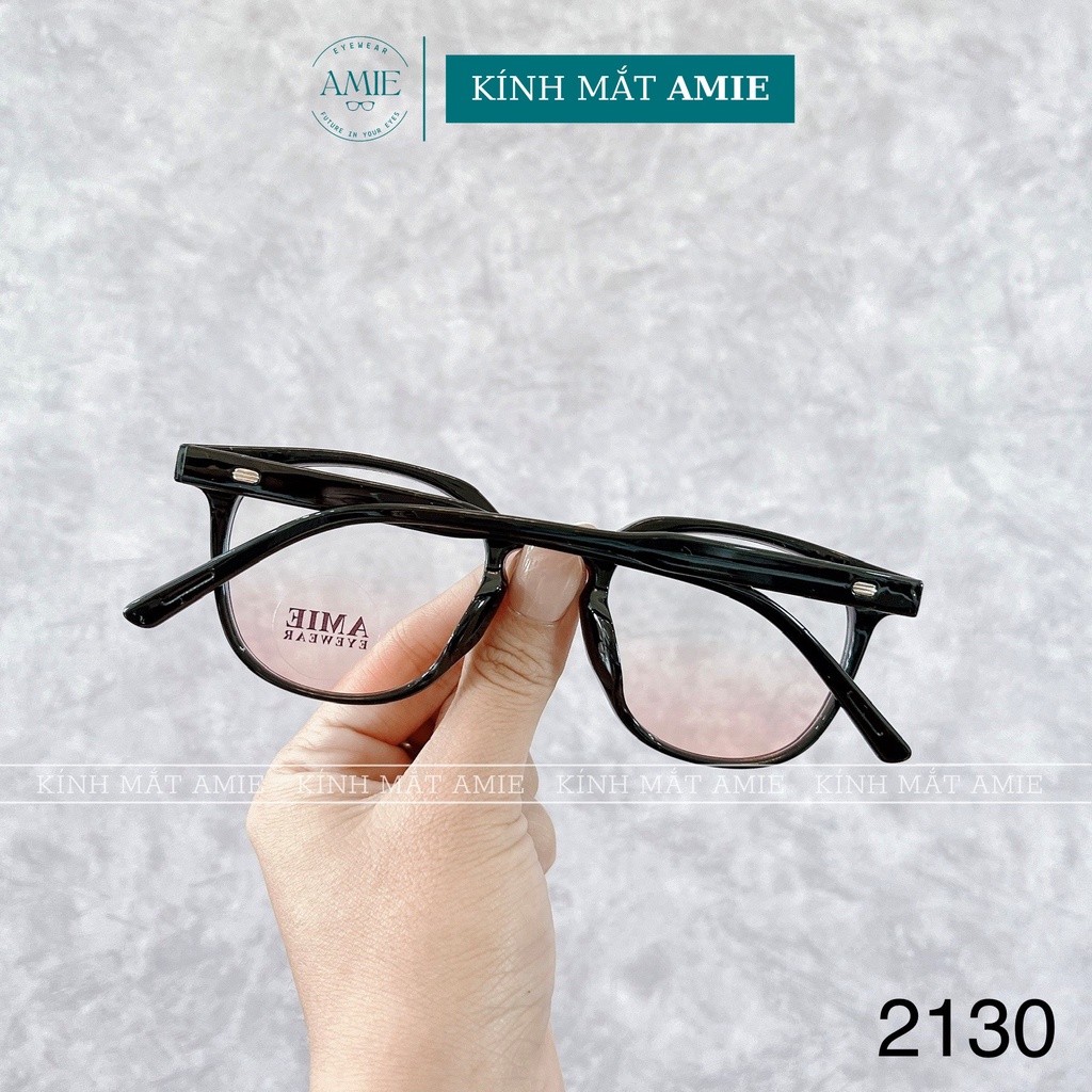 Kính mát gọng vuông AMIE Eyewear mắt kính râm lutto thời trang nam nữ Hàn Quốc 2130