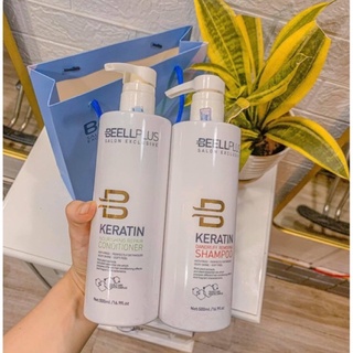 Cặp Dầu gội xả Beell Plus ngăn rụng tóc 500ml x2