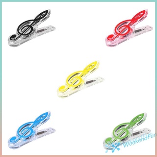 Kẹp Giữ Giấy Hình Nốt Nhạc Dễ Thương