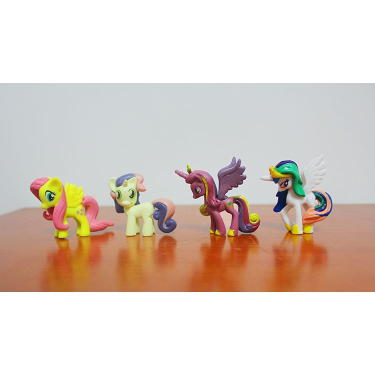 Bộ Sưu Tập 12 Nàng Ngựa Pony Xinh Đẹp 4cm-5cm