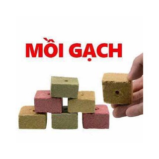 mồi câu lăng xê gạch dùng cho câu cá