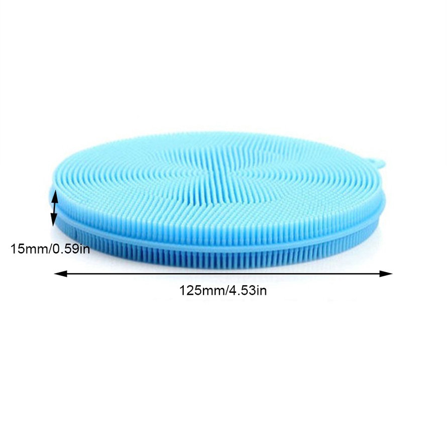 Bọt biển silicon Rửa bát đĩa Chà rửa nhà bếp Chổi rửa bát Bọt biển làm sạch Bàn chải