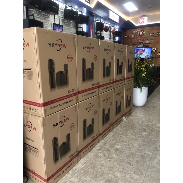 Loa tivi Isky SKN 325, vân gỗ, loa Bluetooth, công suất max 150W, tặng kèm mic hát karaoke