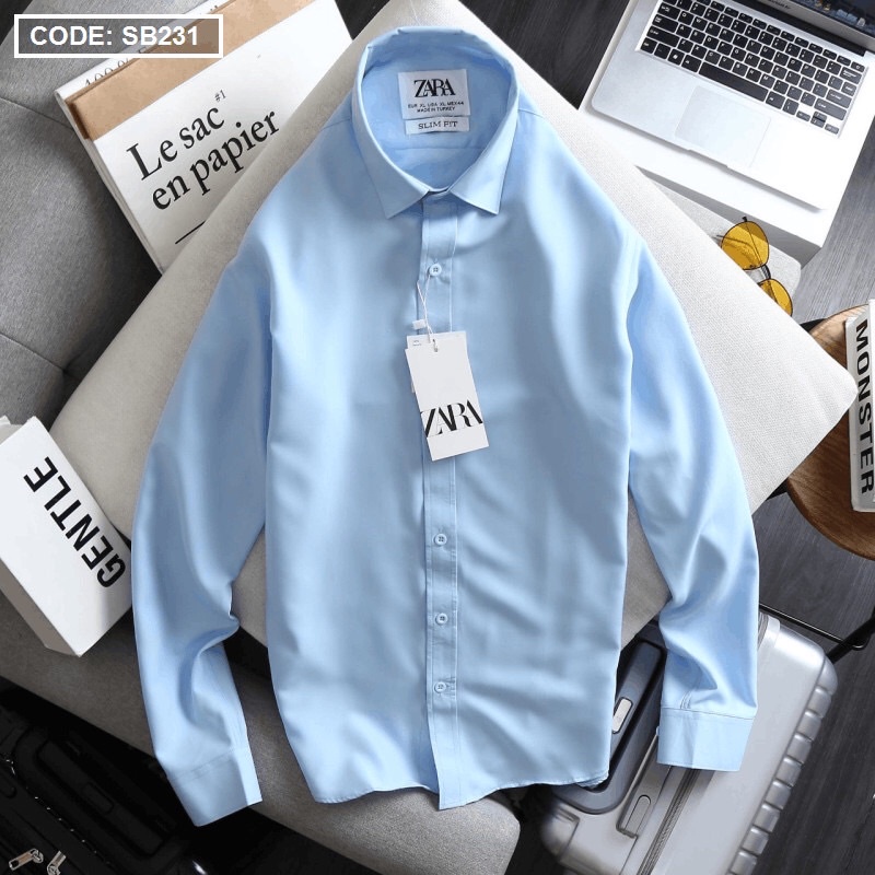 Áo Sơ Mi - Áo Sơ Mi Nam Trơn Lịch Lãm - Thời Trang Nam T&D - TD12 | BigBuy360 - bigbuy360.vn