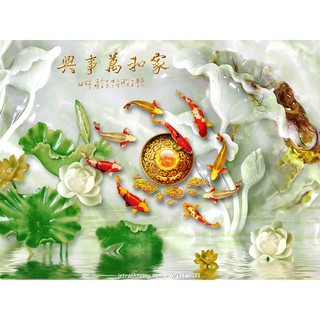 ( Rẻ vô địch ) Tranh Giả Ngọc Tranh Trang Trí Treo , Tranh Treo Tường 3d