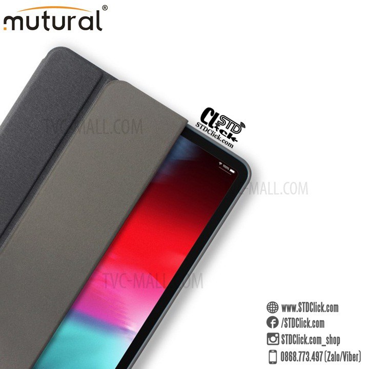 BAO DA IPAD PRO 11 2018 MUTURAL CÓ KHE BÚT CHÍNH HÃNG HÀNG CHUẨN | BigBuy360 - bigbuy360.vn