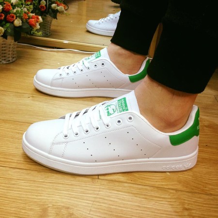 Giày Stan Smith gót xanh nam nữ giá rẻ