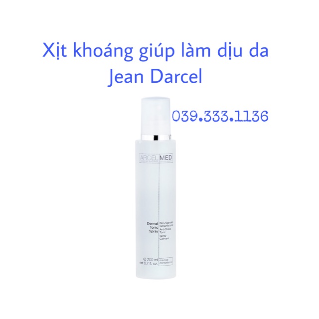 [TRỢ GIÁ] Xịt khoáng Jean Darcel giúp làm dịu da