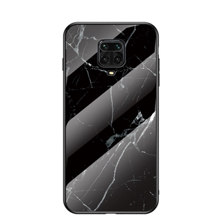 Xiaomi Redmi Note 9S Cases Luxury Marble Glass Hybrid Hard Cover Case Redmi Note 9 Pro Max Note9 Shockproof Fundas Shell