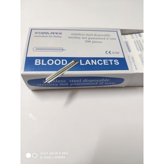 Hộp 200 Cái Kim Chích Mụn Kim Lấy Máu LANCETS